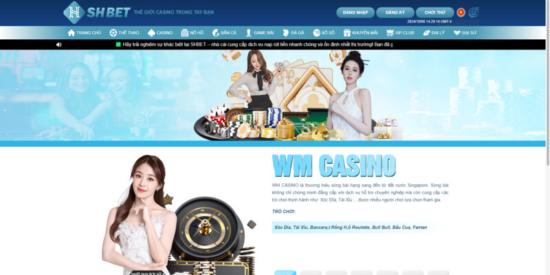 Lý do nên lựa chọn tham gia sảnh Casino tại nhà cái Shbet